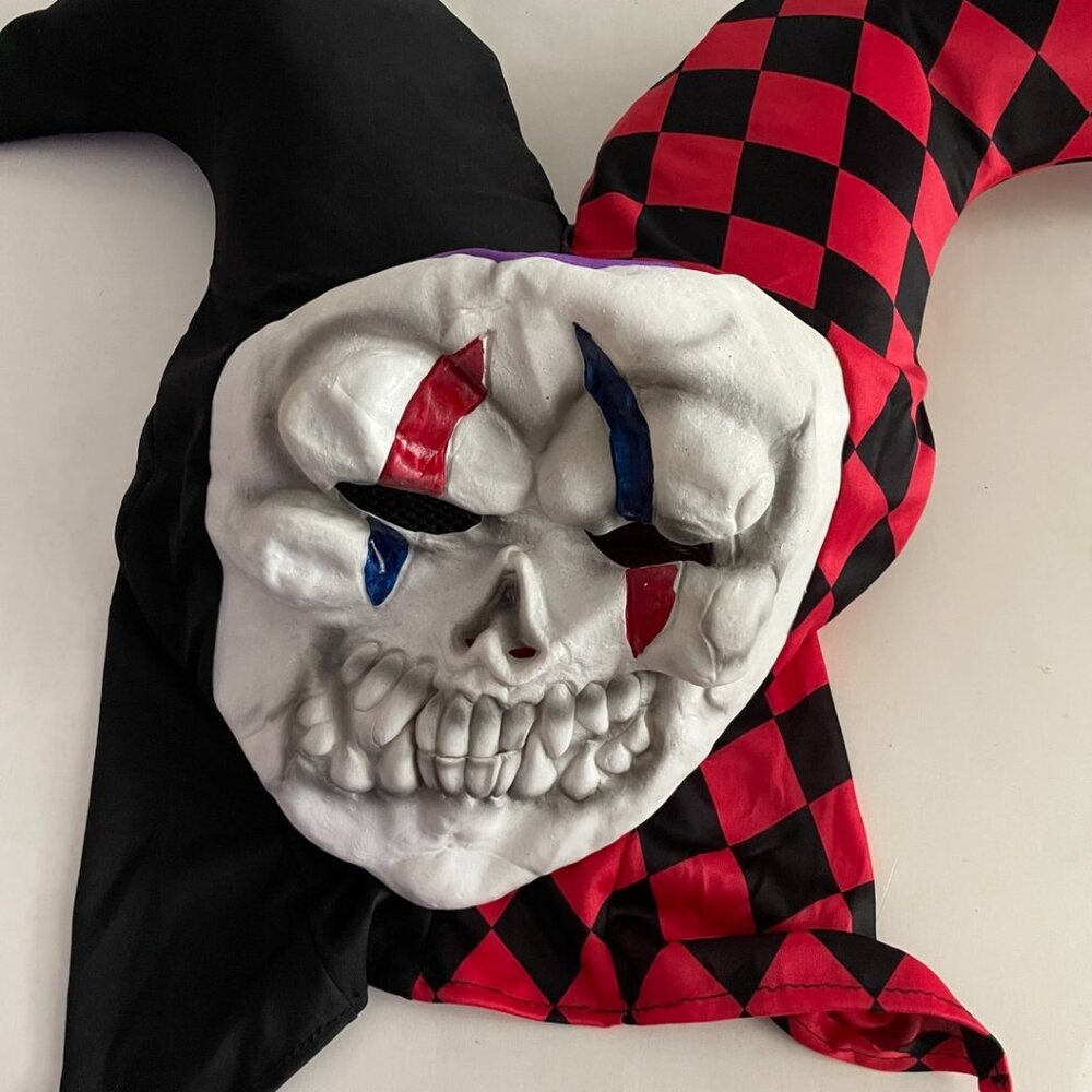 Red Black Jester Costume Set